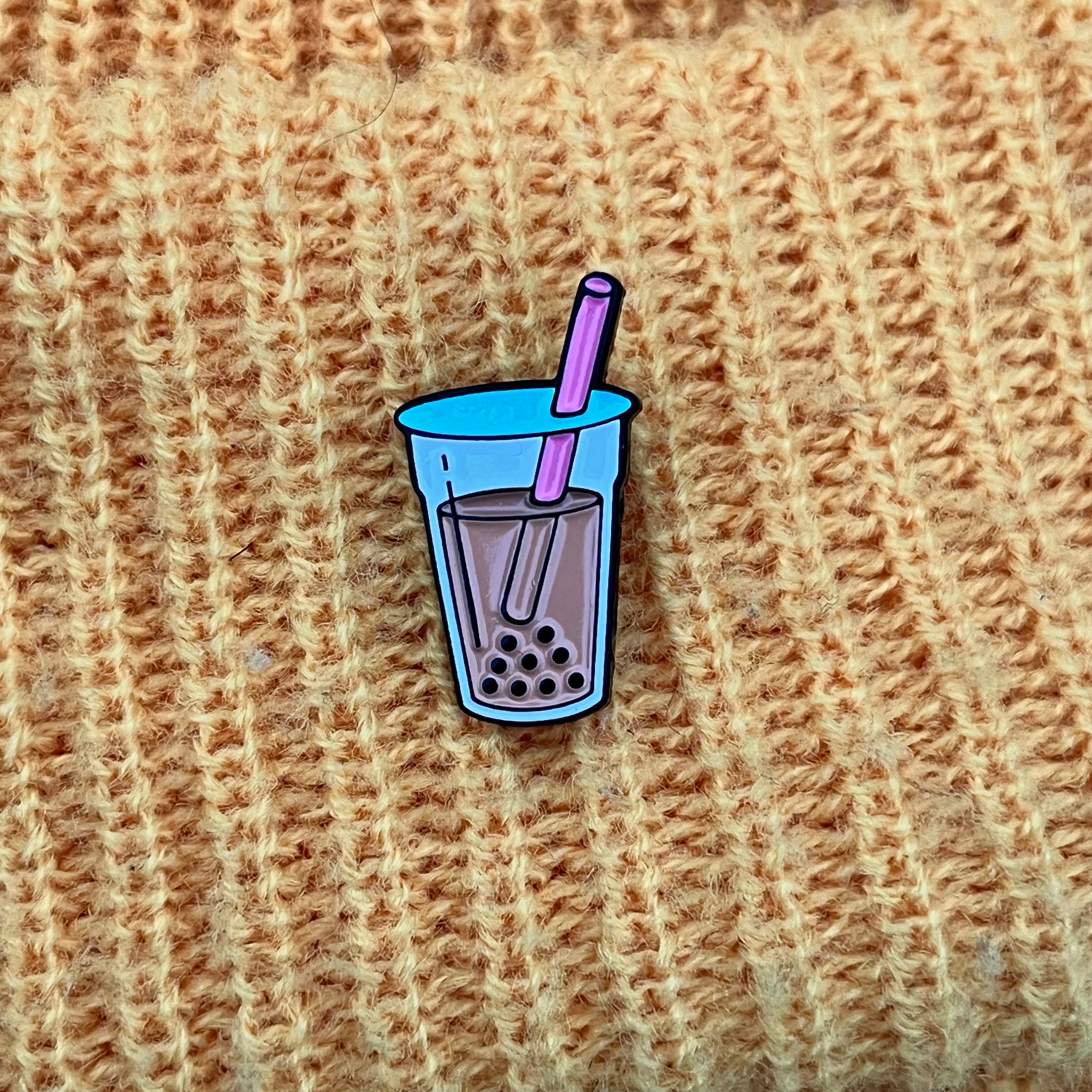 Boba Tea Pin