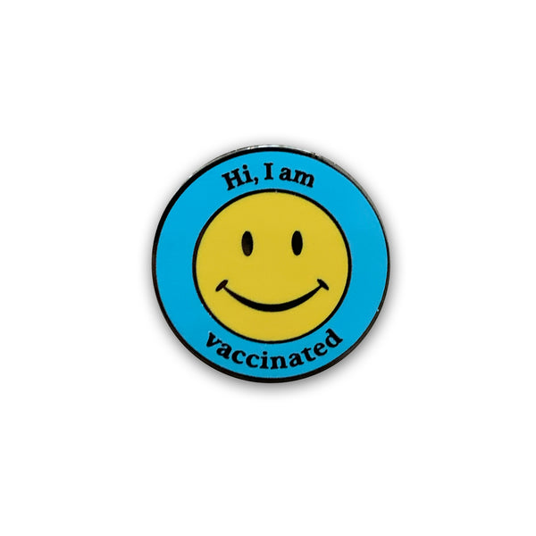 Hi, I'm Vaccinated Pin